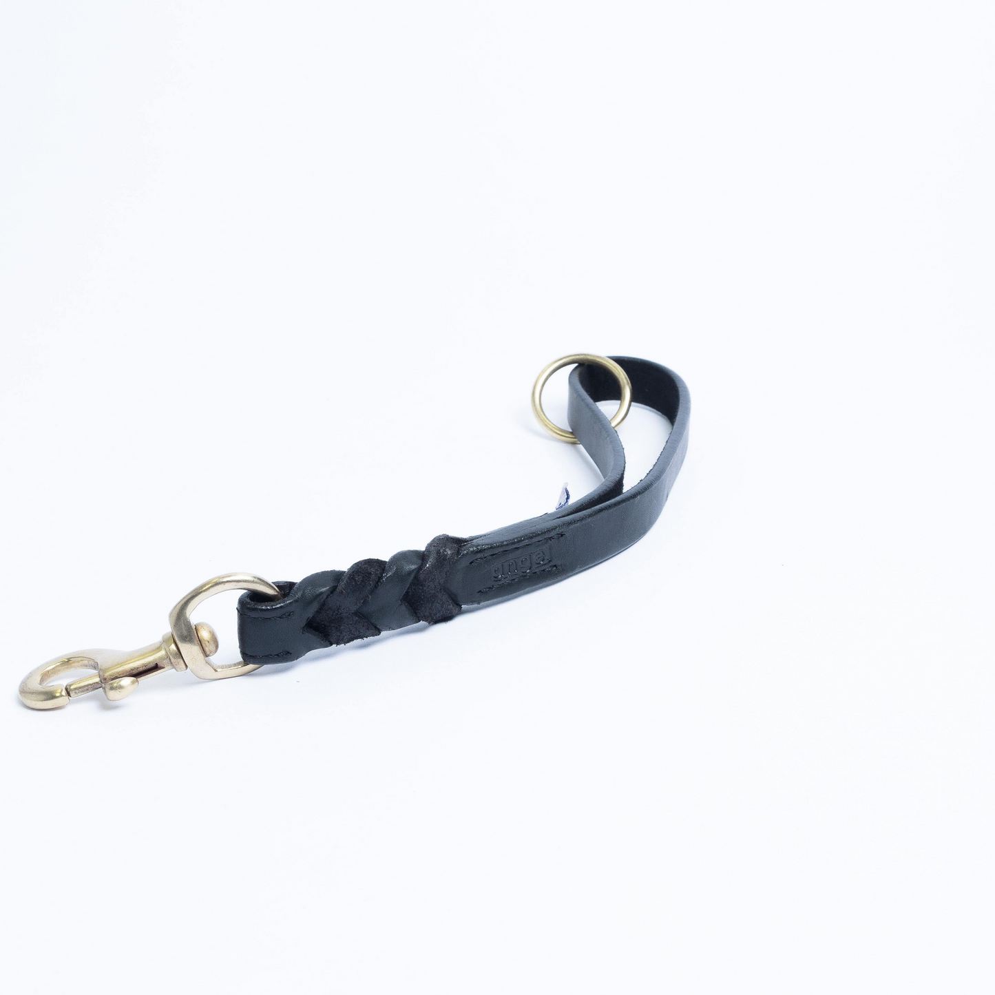 Braided Leather Dog Leash