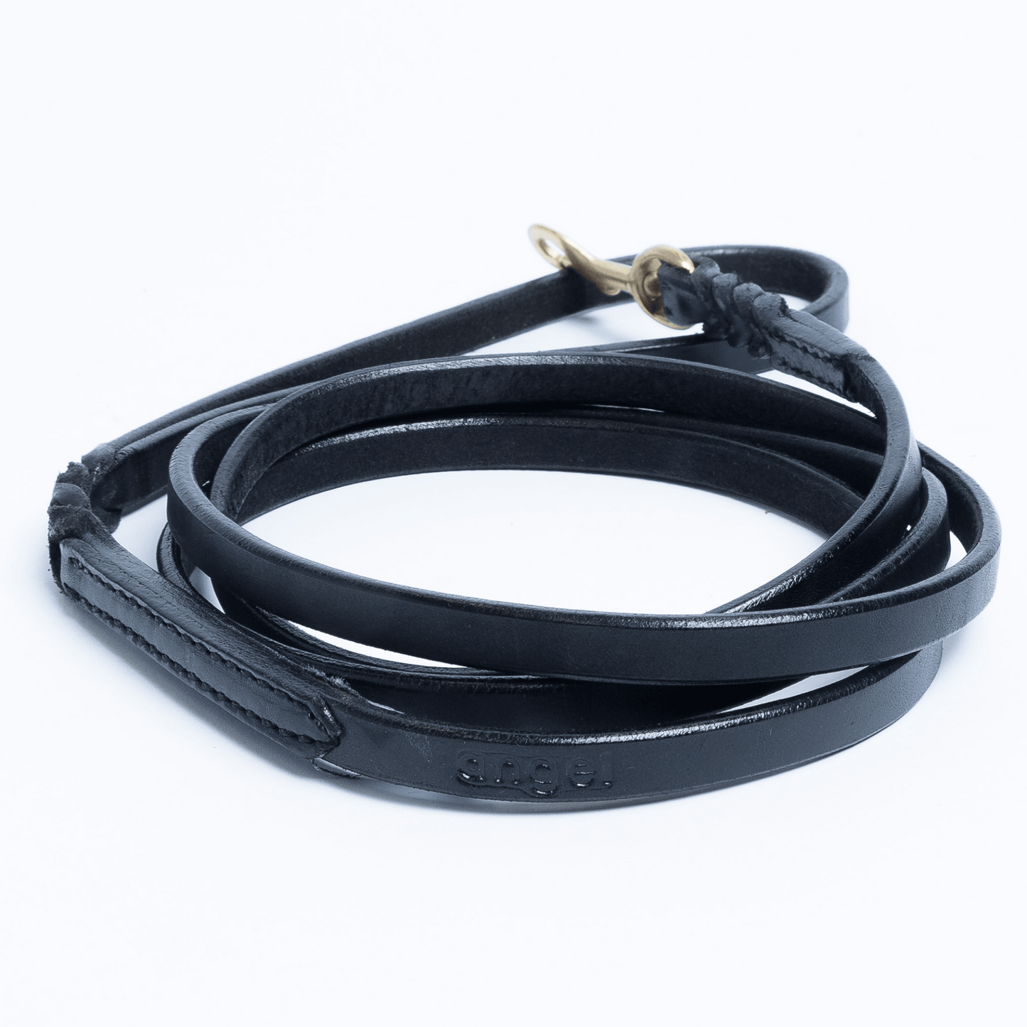 Braided Leather Dog Leash
