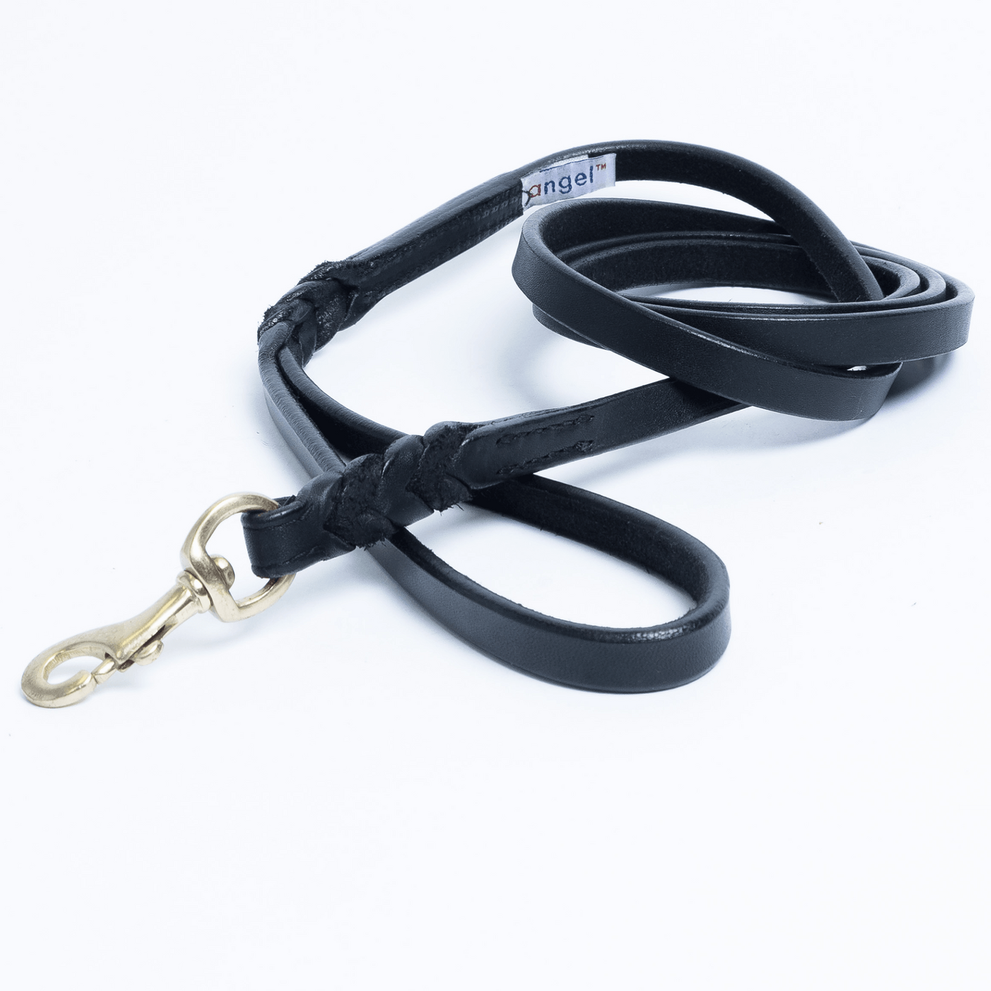 Braided Leather Dog Leash