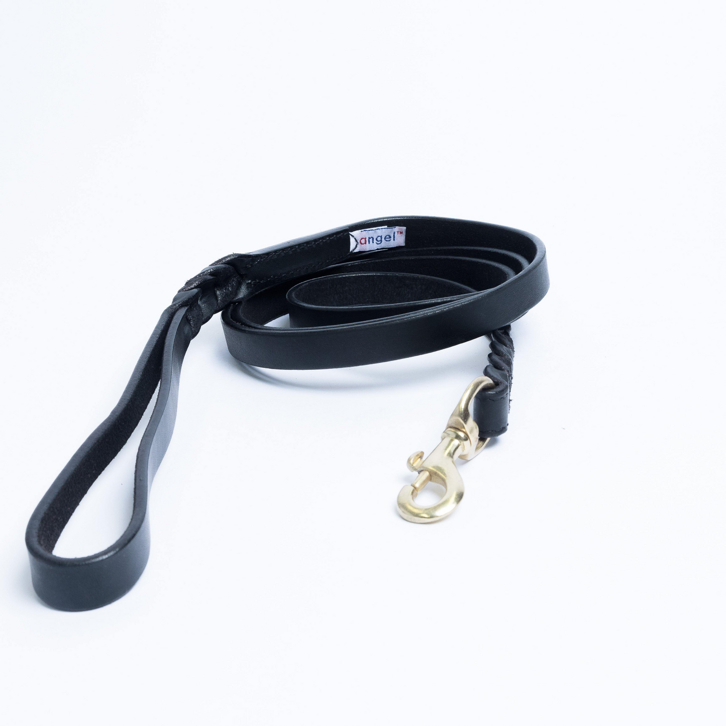 Braided Leather Dog Leash