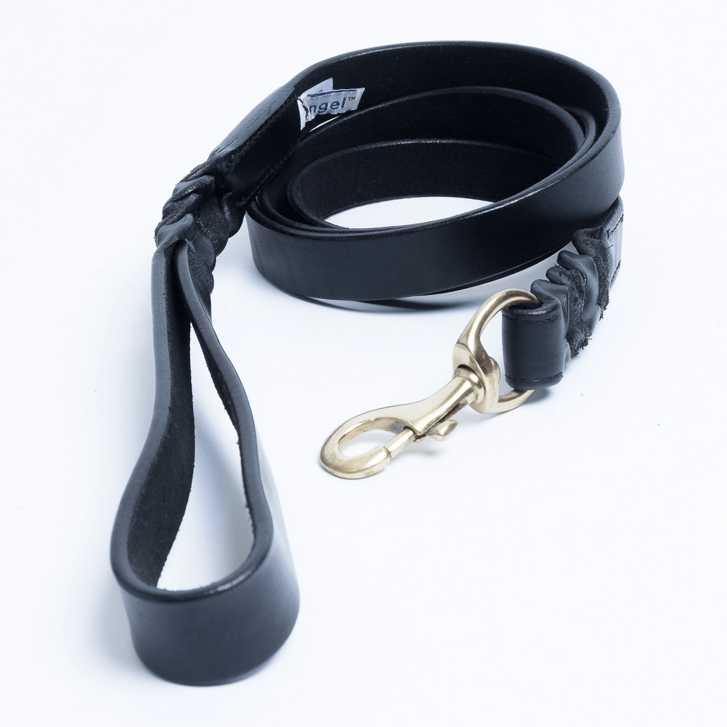 Braided Leather Dog Leash