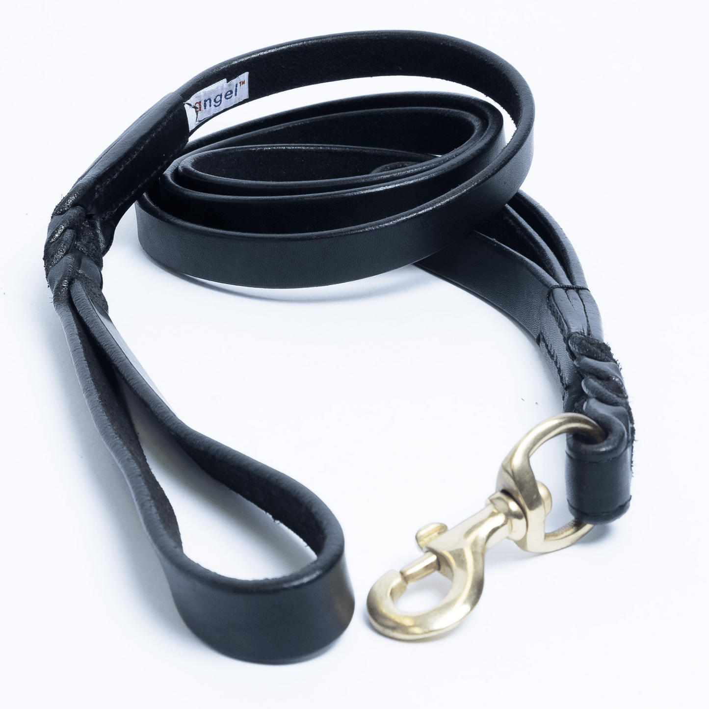 Braided Leather Dog Leash