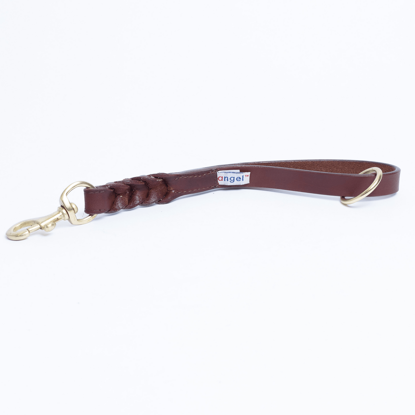 Braided Leather Dog Leash