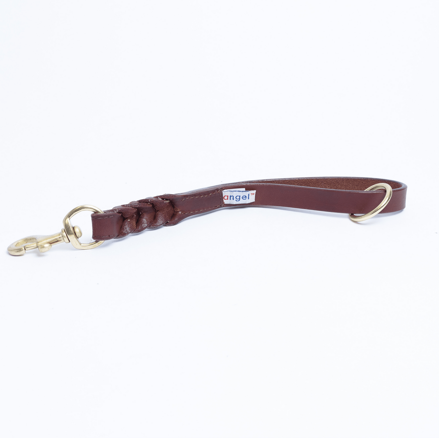 Braided Leather Dog Leash