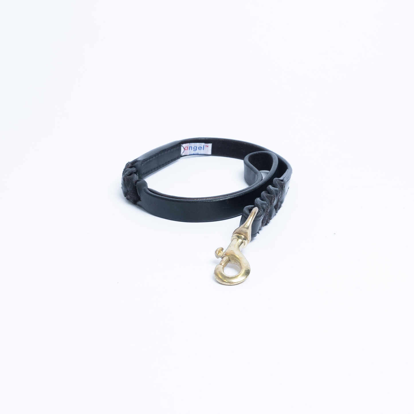 Braided Leather Dog Leash