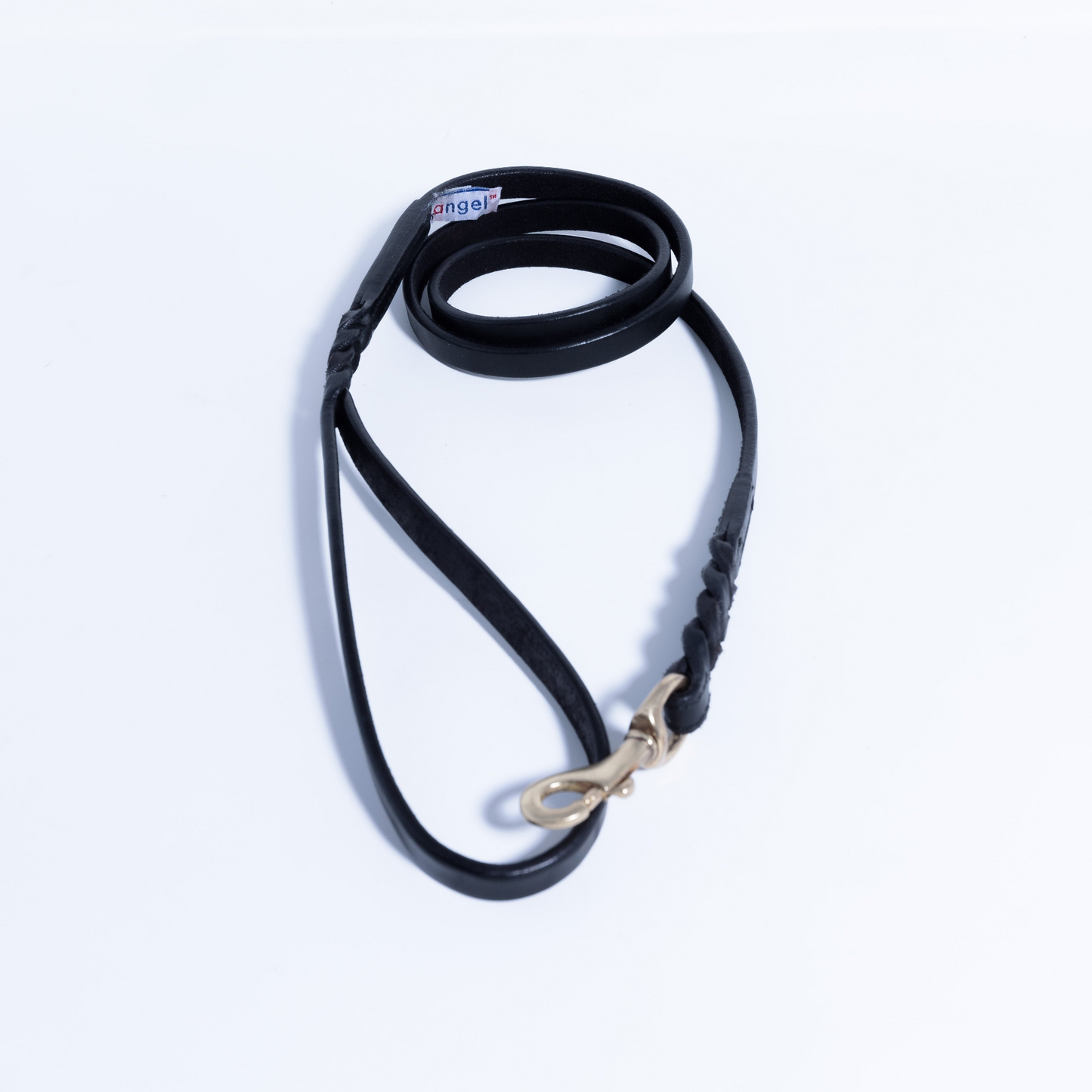 Braided Leather Dog Leash