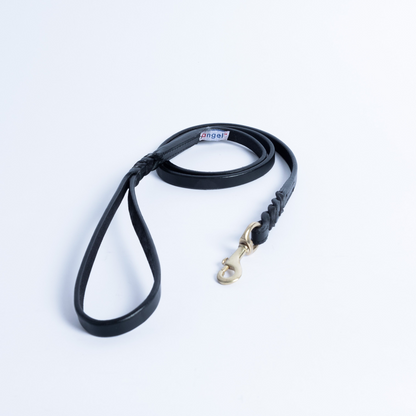 Braided Leather Dog Leash