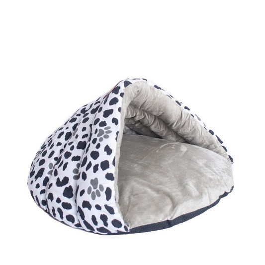 The "Cow Cover" Cat Bed -Polka Dot